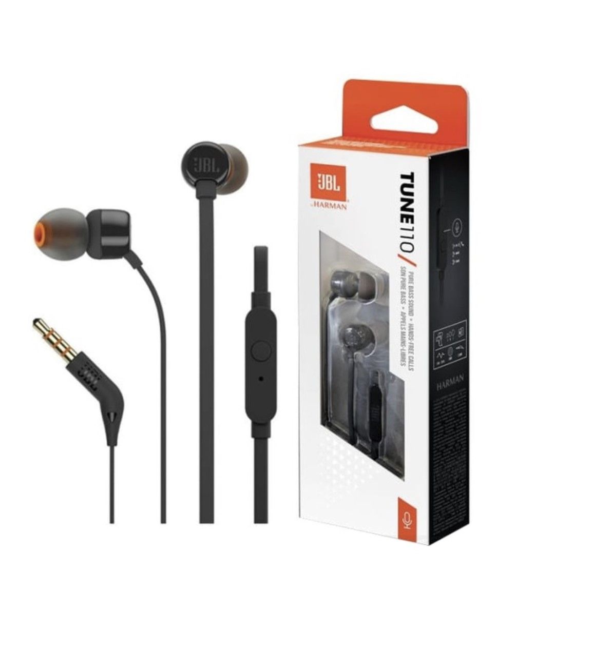 JBL Tune 110 in-ear Wired Headsets