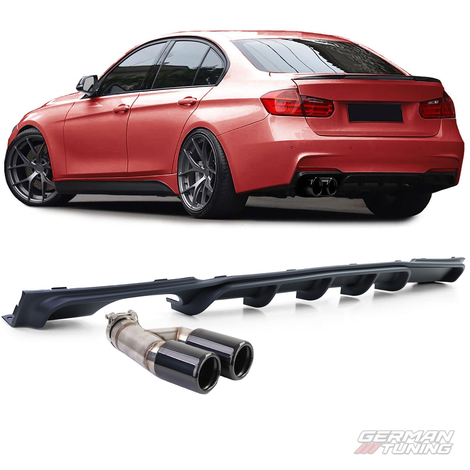 Diffuseur BMW Série 3 F30 F31 F34 German Tuning