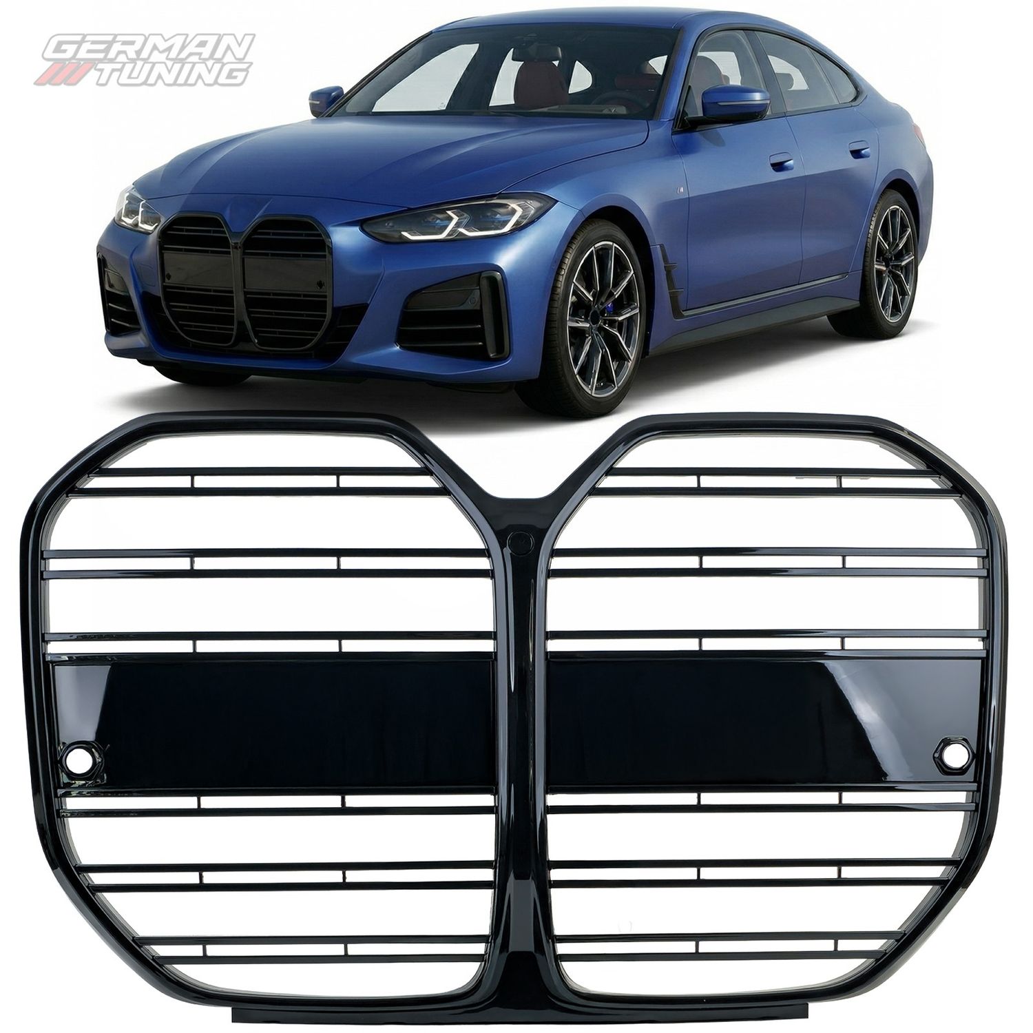 Calandre sport Performance noir brillant pour BMW Série 4 G26 Gran Coupé German Tuning