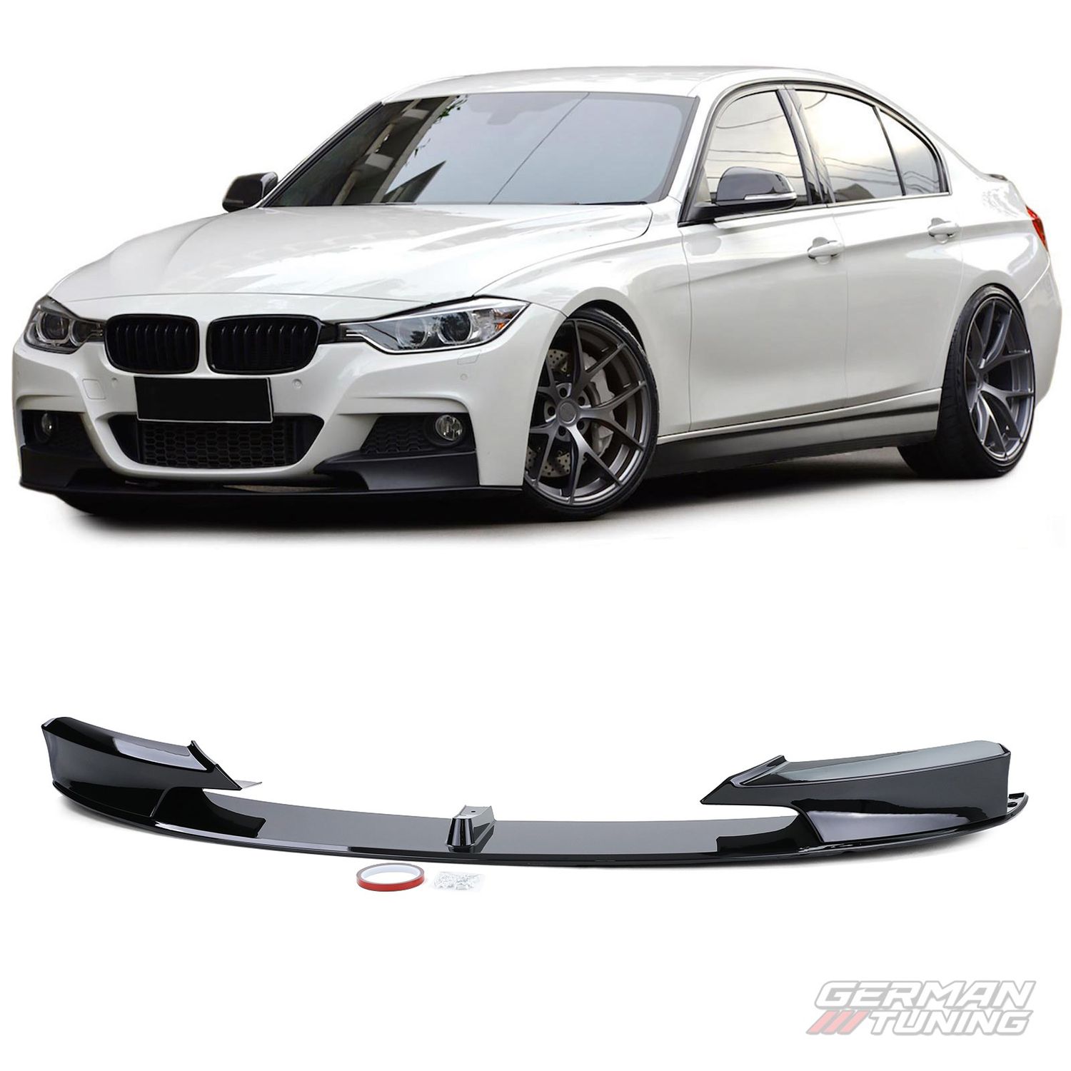 Lame avant BMW F30/F31/F34 : style plus bas et agressif German Tuning