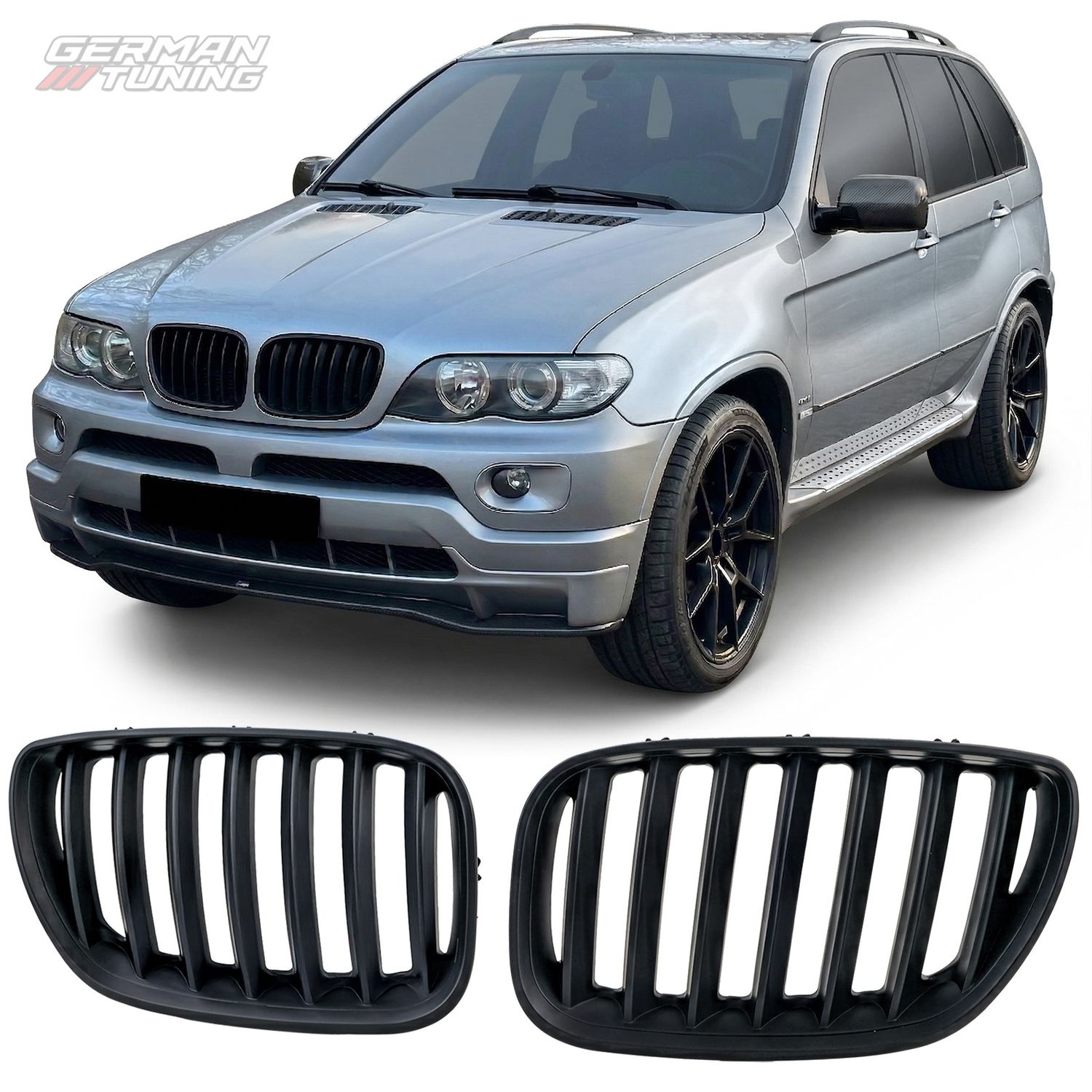 Calandre sport noir BMW X5 E53 German Tuning