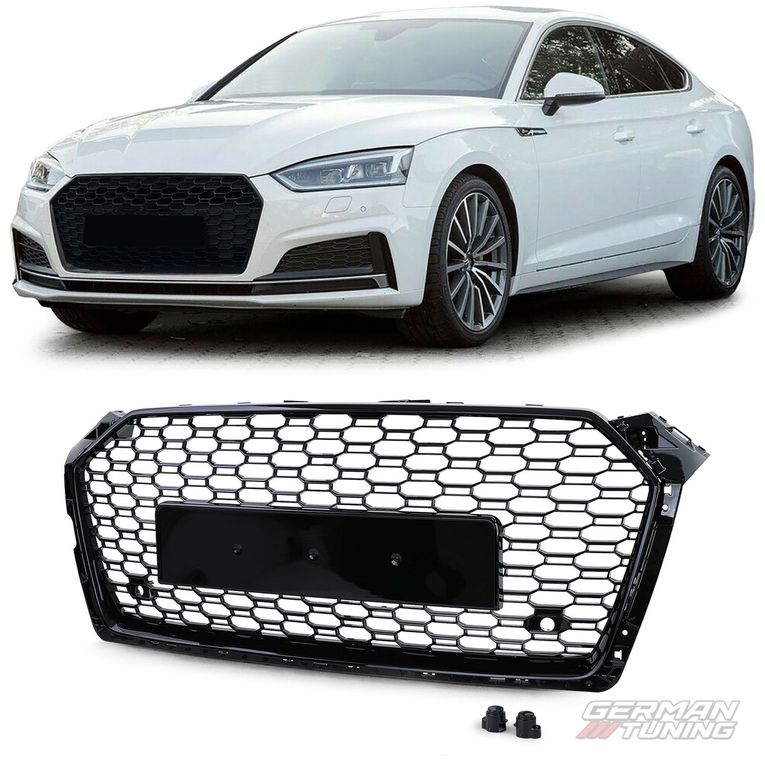 Calandre sport noir pour Audi A5 F5 German Tuning