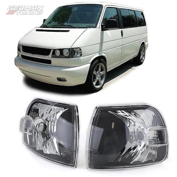Clignotants noirs Volkswagen Bus Transporter T4 German Tuning