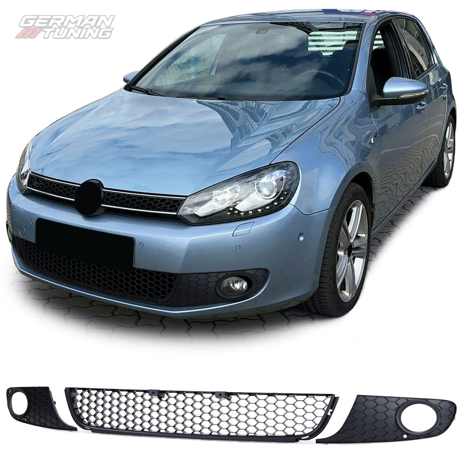 Kit antibrouillards pour Volkswagen Golf 6 German Tuning
