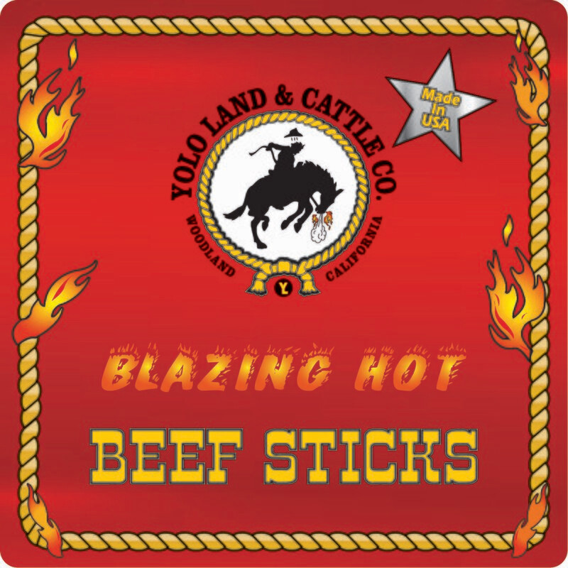 Blazing Hot Beef Sticks