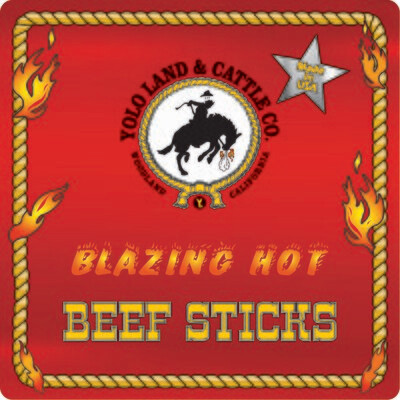 Blazing Hot Beef Sticks
