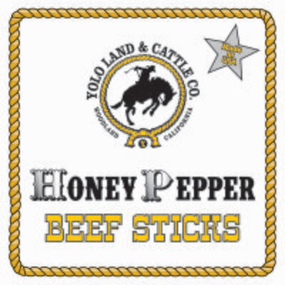 Honey Pepper Beef Sticks