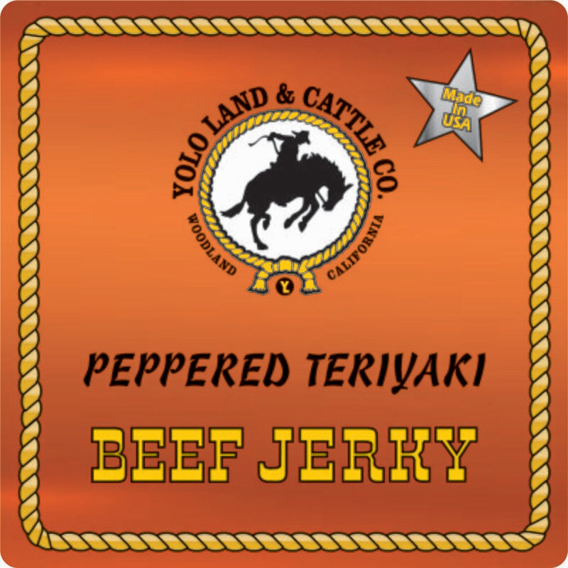 Peppered Teriyaki Beef Jerky