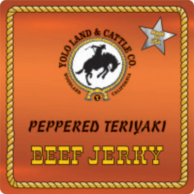 Peppered Teriyaki Beef Jerky