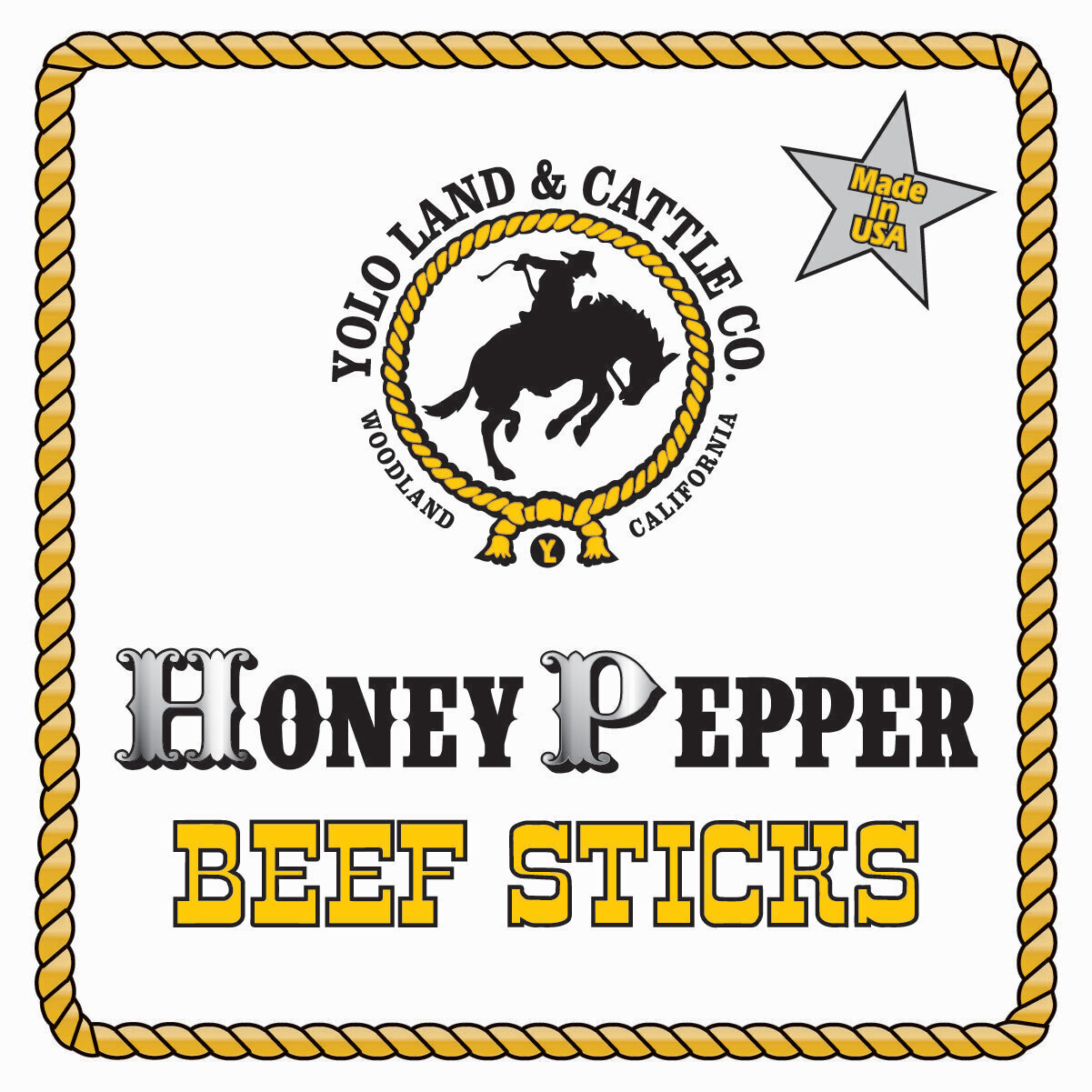 Honey Pepper Beef Sticks