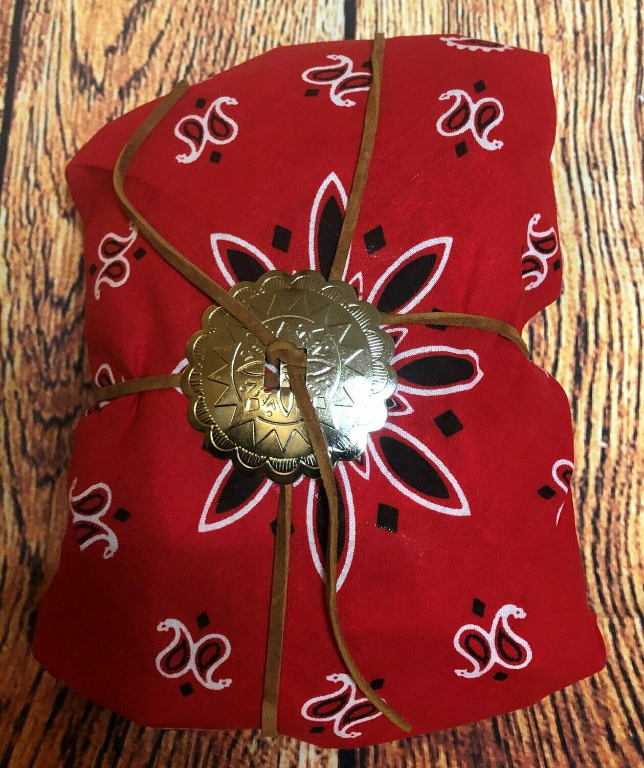 Beef Jerky Bandana Bundles, Color: Red