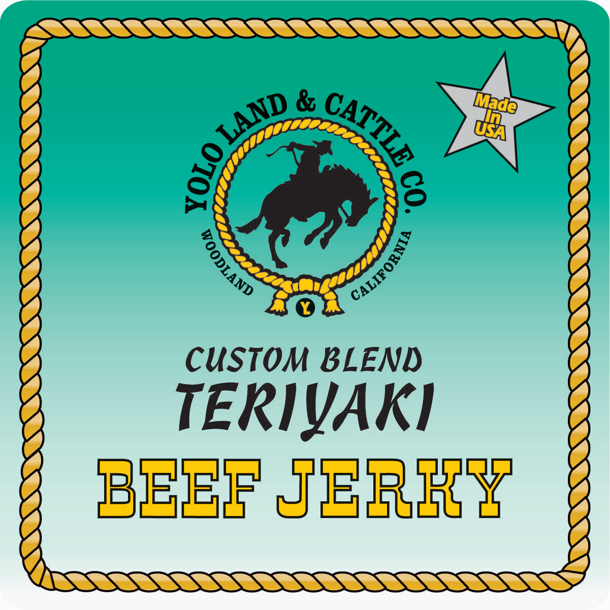 Custom Blend Teriyaki Beef Jerky