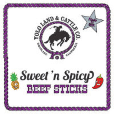 Sweet 'n Spicy Beef Sticks
