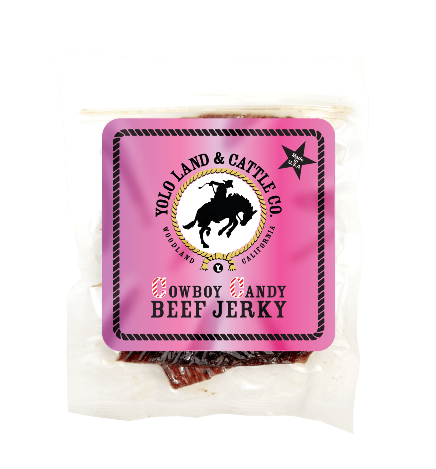 Cowboy Candy Beef Jerky Yolo Land & Cattle