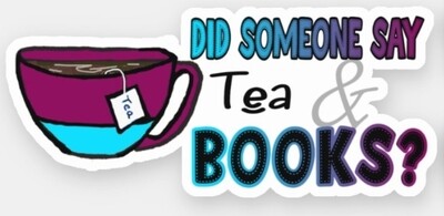 Tea And Books sticker
