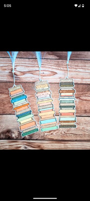 BOOK STACK BOOKMARKS