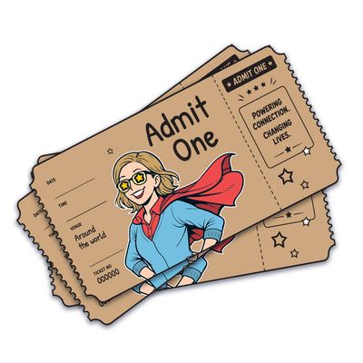 Pop-up Event Ticket