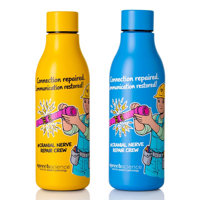 Cranial Nerve Repair Crew Drink Bottle