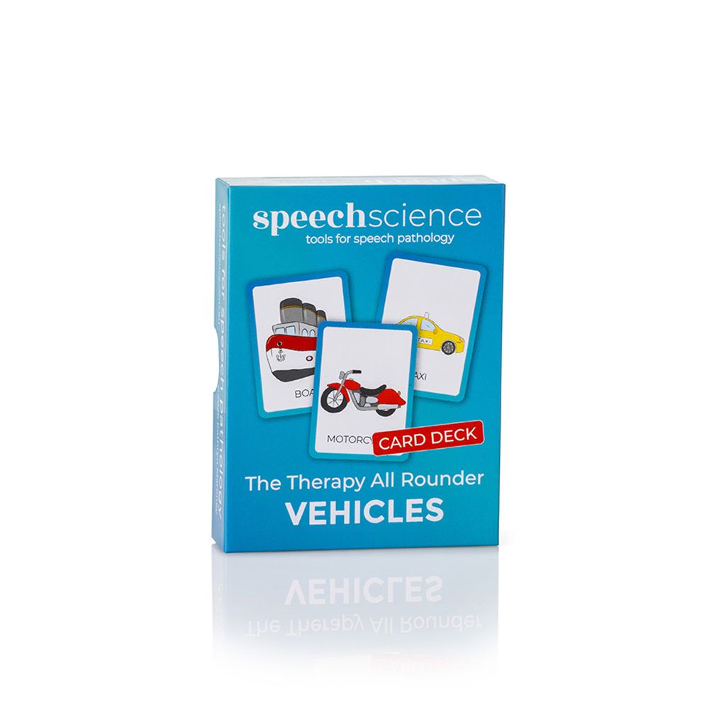 The Therapy All Rounder Card Deck - Vehicles