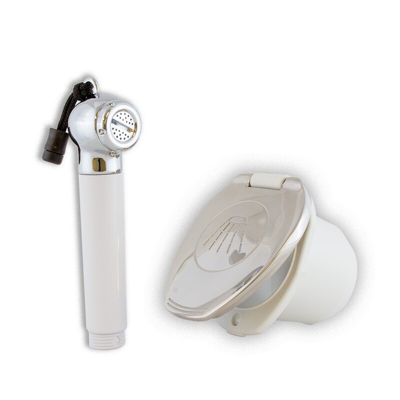 Long Sprayer with Stainless Steel Hatch