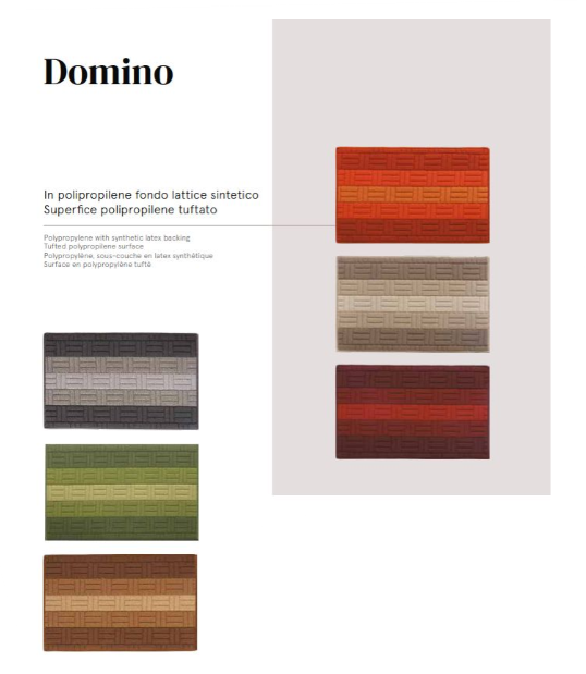 TAPPETO SINTETICO DOMINO