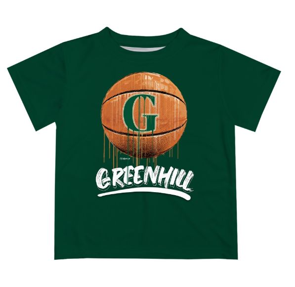 Greenhill Youth Drip Basketball Court Tee