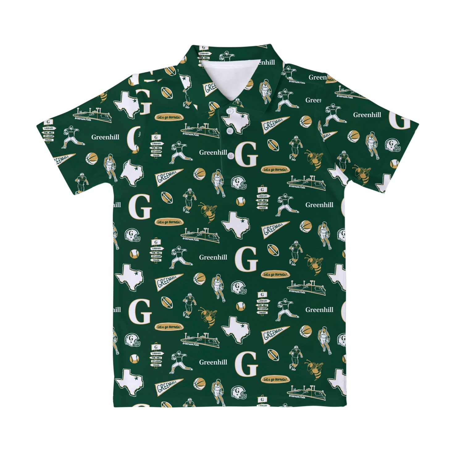 Greenhill Men`s Impressions Polo