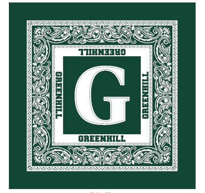 Greenhill Spirit Bandanas