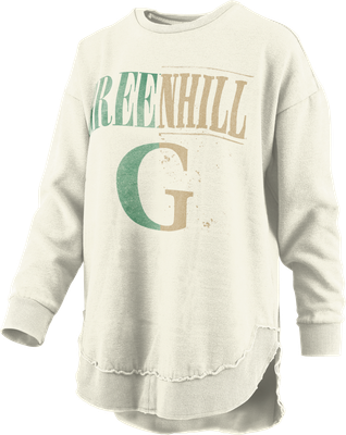 Greenhill Pressbox Womens Split Paint Poncho
