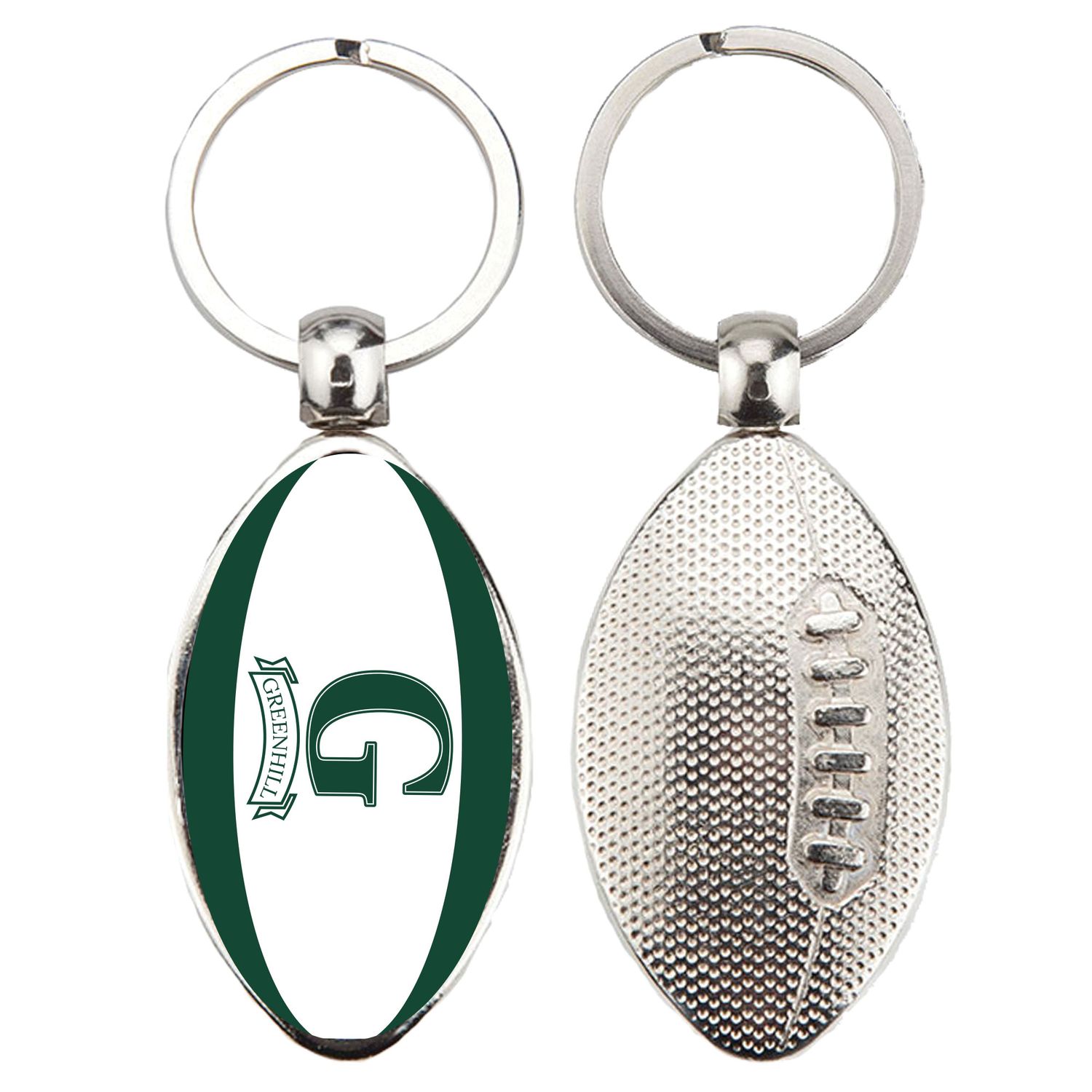 GREENHILL FOOTBALL KEYCHAIN