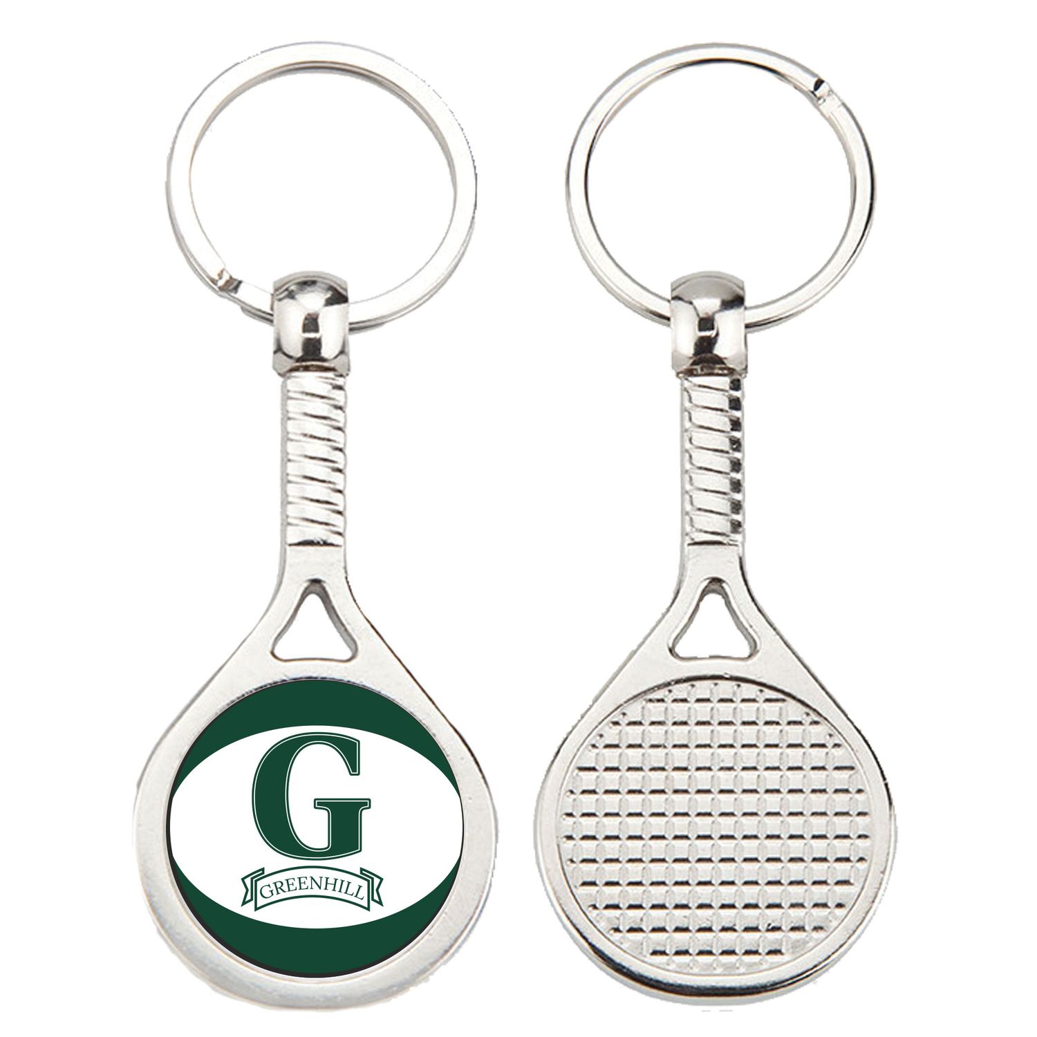 GREENHILL Tennis Keychain