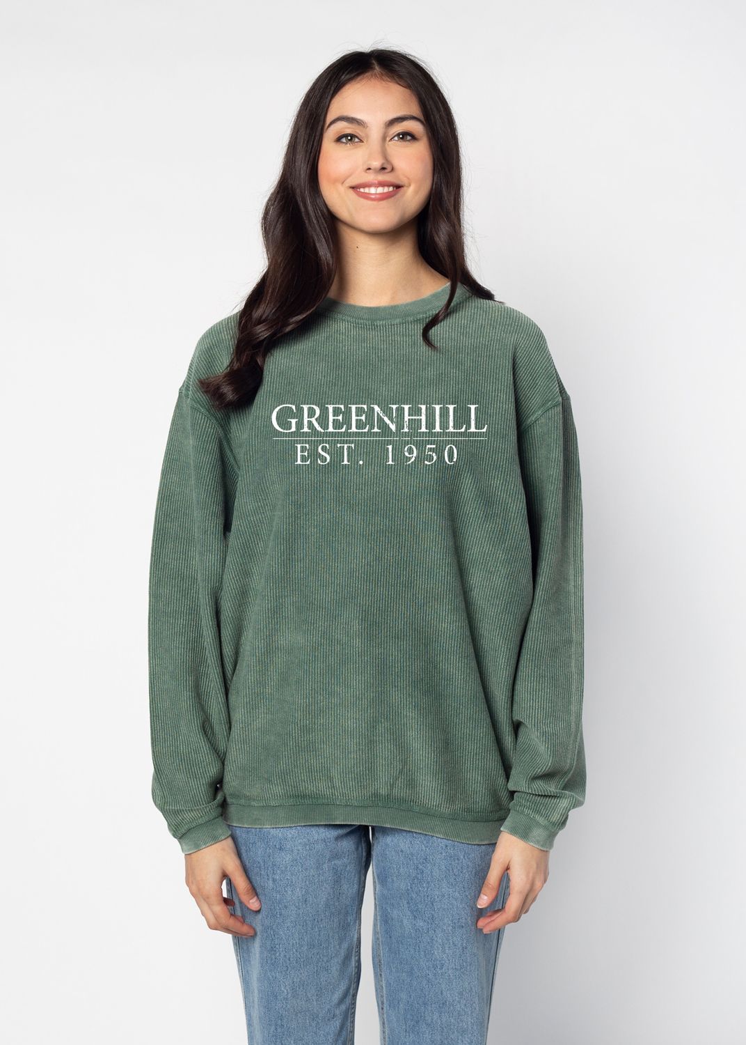 Greenhill Womens Chicka-D Corded Sweatshirt