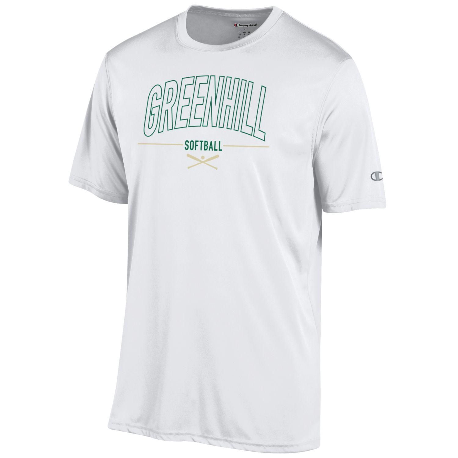 Greenhill Champion Mens Softball SS Dri Fit Tee