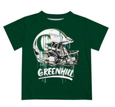 Greenhill Drip Football SS Tee