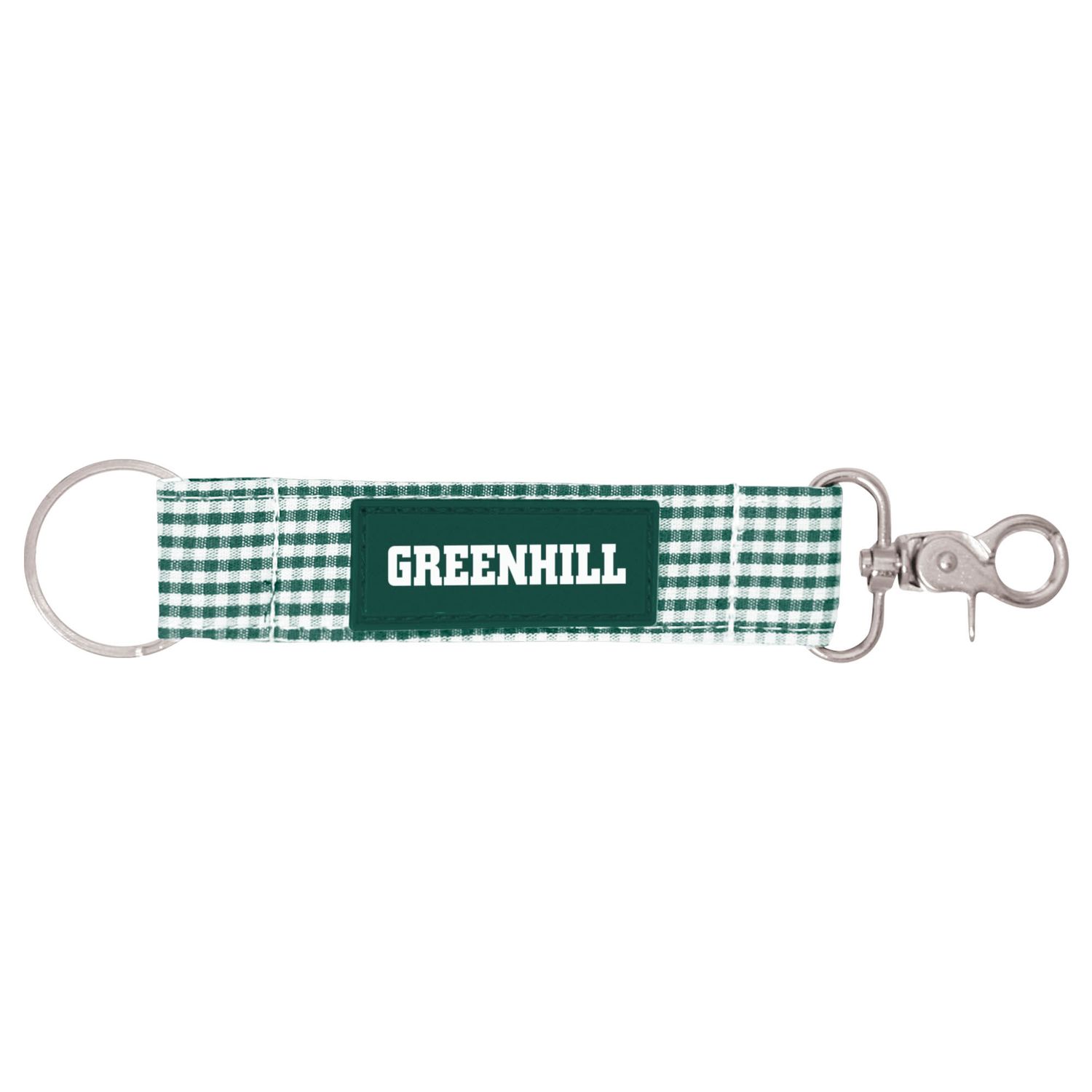 Greenhill Gingham Key Strap