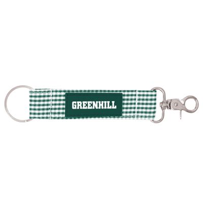 Greenhill Gingham Key Strap