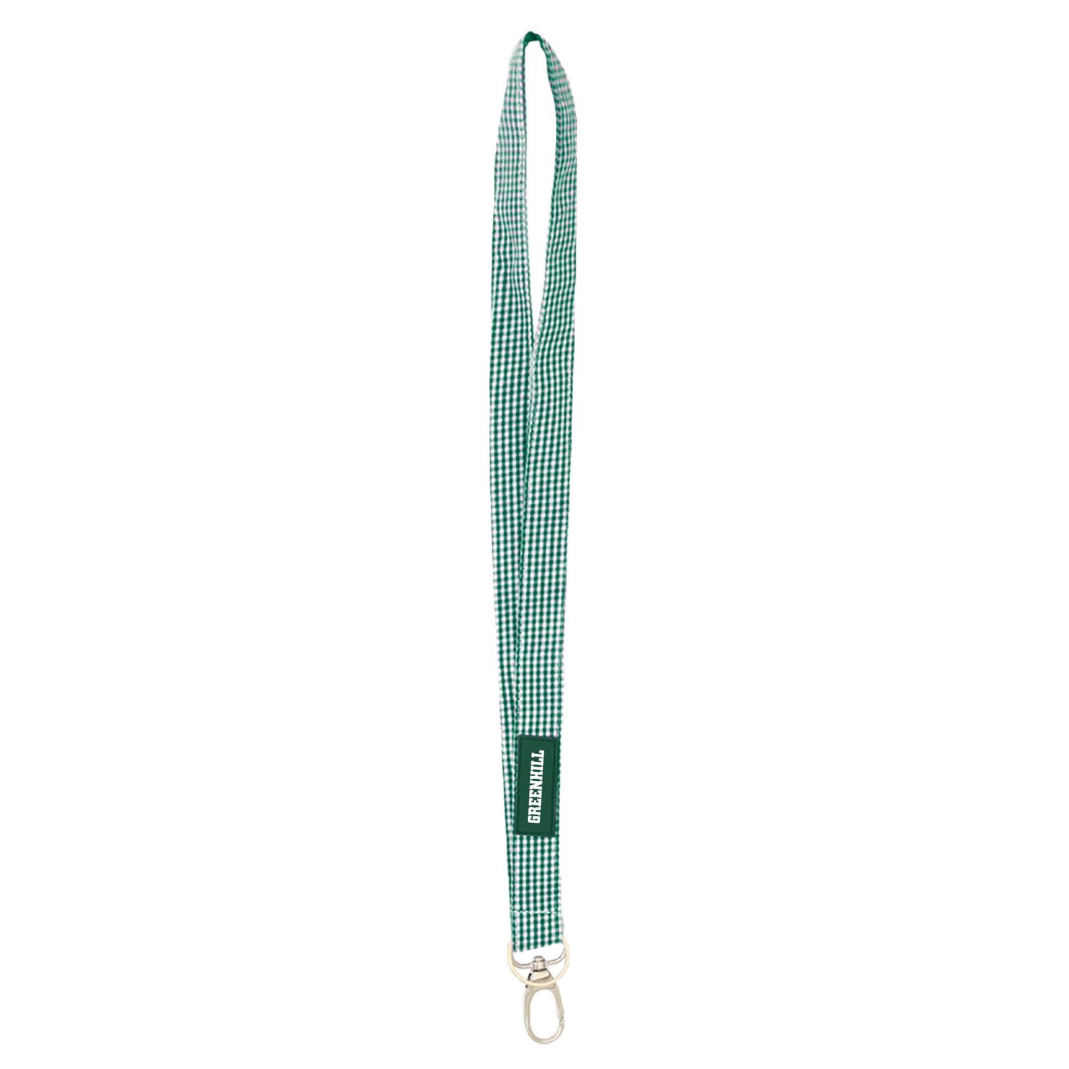 Greenhill Gingham Lanyard