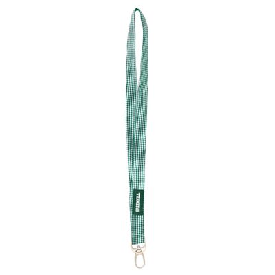 Greenhill Gingham Lanyard