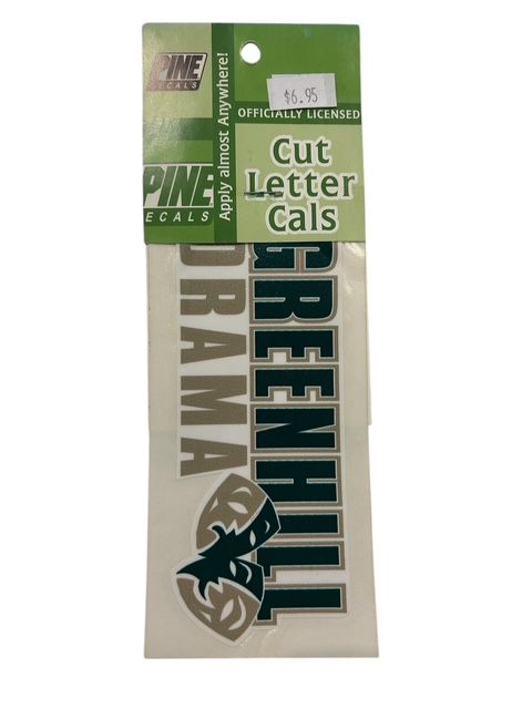 Greenhill Drama Decal