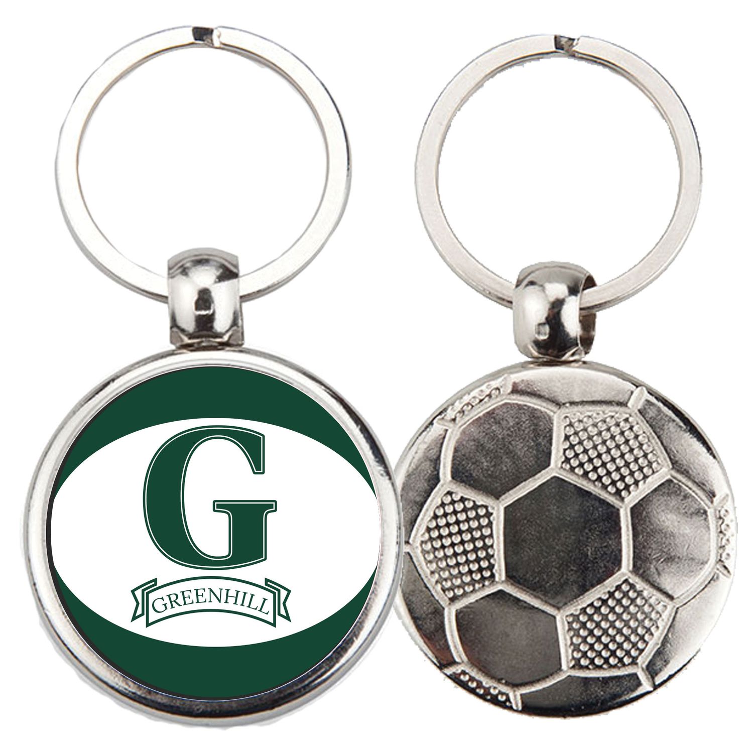 GREENHILL Soccer Keychain