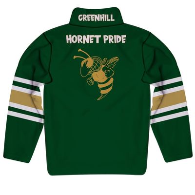Greenhill Youth Vive La Fete Hornet Pride 1/4 Zip Pullover
