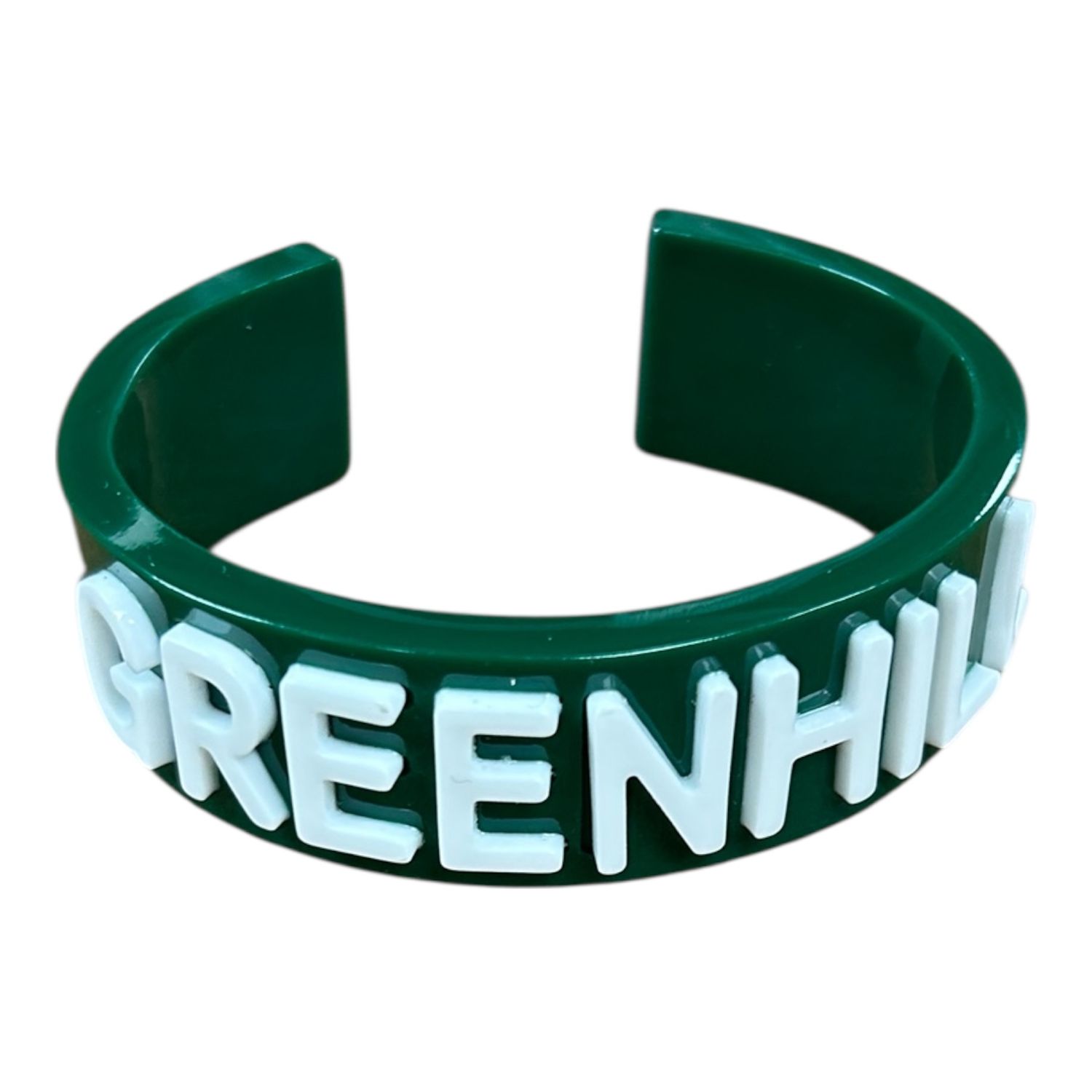 Greenhill Brianna Cannon Bracelet w/ Block Letters