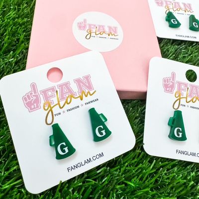 Greenhill Fan Glam Megaphone G Earrings