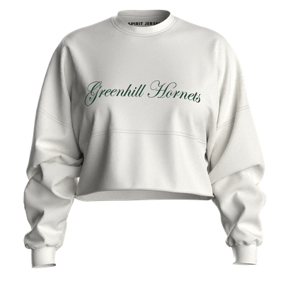 Greenhill Womens Spirit JERSEY Cropped LS TEE