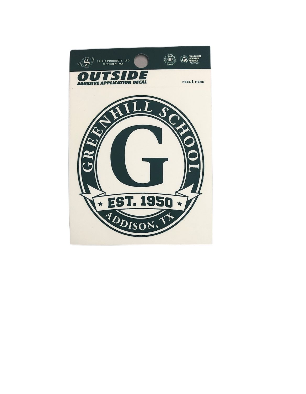 Greenhill School Decal