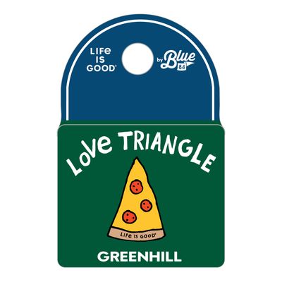 Life is Good Pizza Sticker