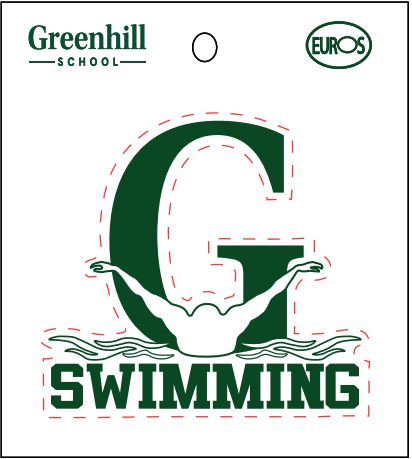 Greenhill Swim Sport Decal