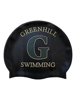Greenhill MS Team Swim Cap-Silicone