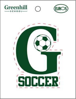 Greenhill Soccer Sport Decal