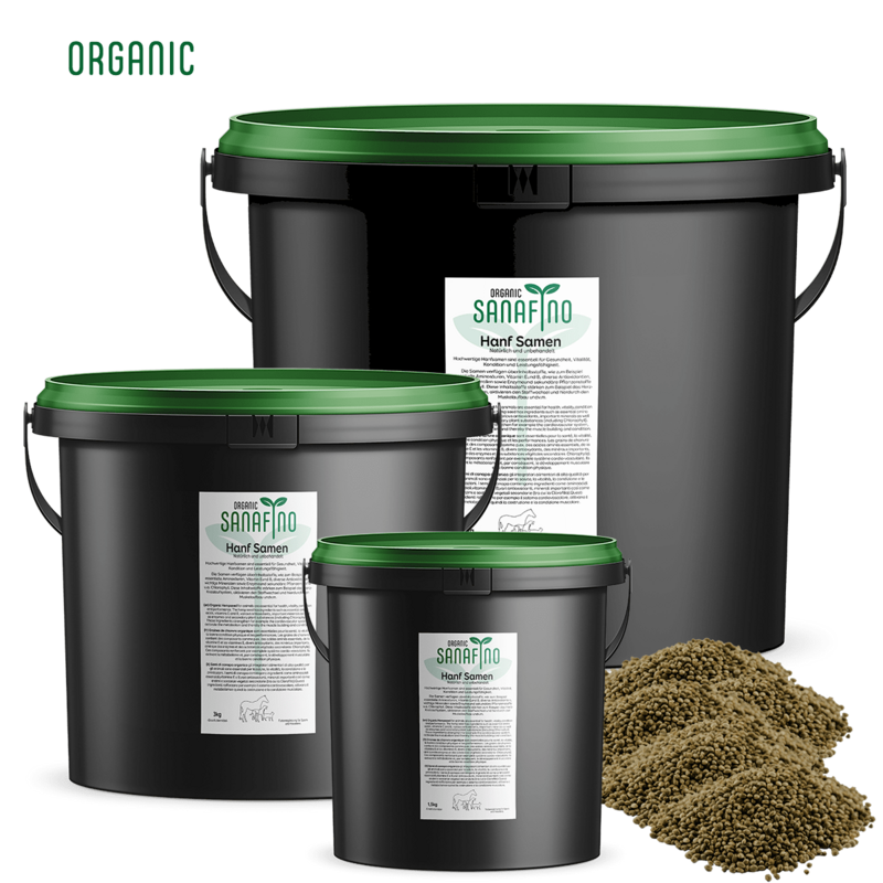 Sanafino Hanfsamen ganz_ organic oder konventionell
